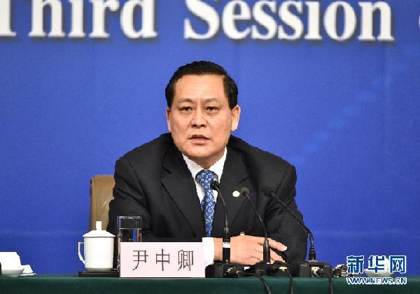 （两会）（4）柳斌杰等5名全国人大专委会负责人答记者问