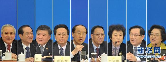 （两会）（5）民主党派中央和全国工商联领导人集体接受媒体采访