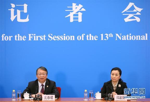 (两会)(2)十三届全国人大一次会议秘书处法案组有关负责人回应宪法修正案热点问题