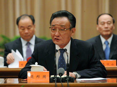 Chinese leaders on Friday urged the nation to make all-out efforts in meeting the various tasks, including quake relief, post-quake reconstruction, economic and social development and preparation for the upcoming Olympics.