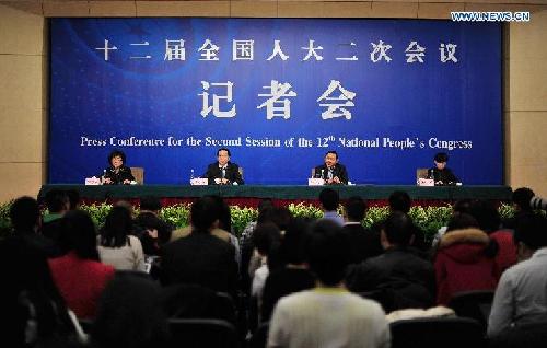 (TWO SESSIONS) CHINA-BEIJING-NPC-RURAL REFORM-PRESS CONFERENCE (CN)