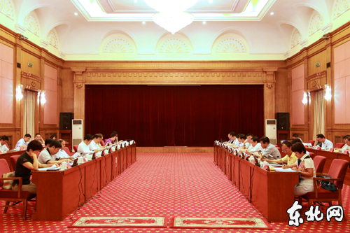 座谈会现场。东北网记者 魏义松 摄
