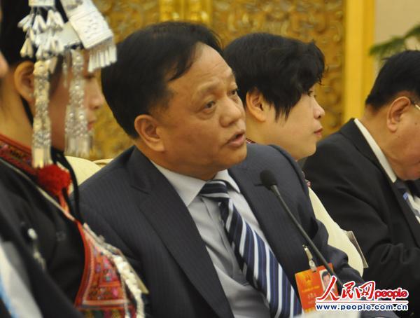 福建代表李振生-人民网记者刘