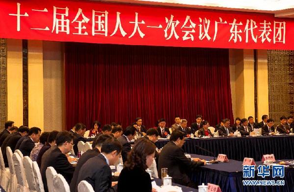 （两会）（1）广东代表团向媒体开放