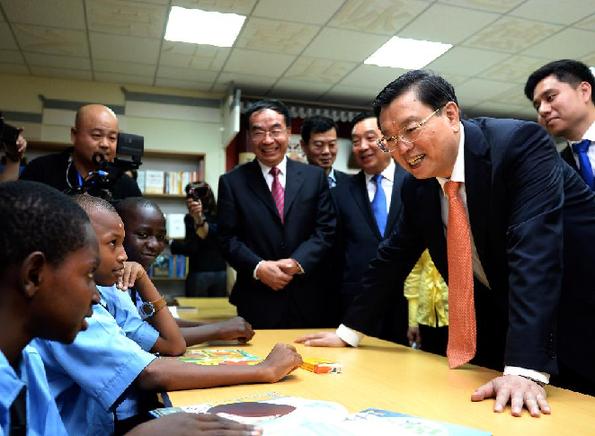 NIGERIA-ABUJA-ZHANG DEJIANG-CHINA CULTURAL CENTRE 