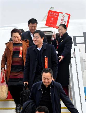 (TWO SESSIONS)CHINA-BEIJING-NPC-DEPUTY-ARRIVAL (CN)