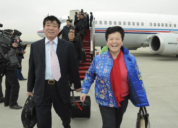 (TWO SESSIONS)CHINA-BEIJING-NPC-DEPUTY-ARRIVAL (CN)
