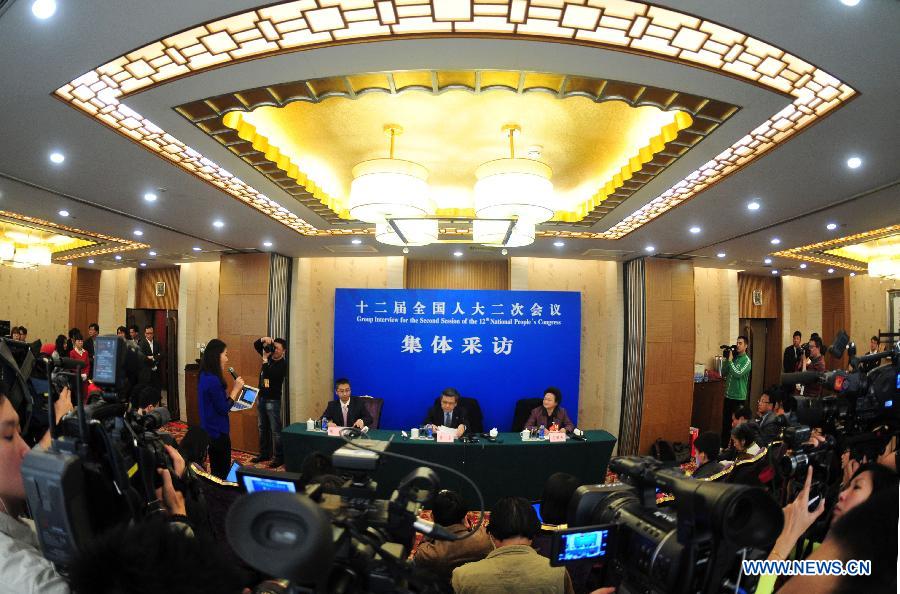 (TWO SESSIONS) CHINA-BEIJING-NPC-EDUCATION REFORM-PRESS CONFERENCE (CN)