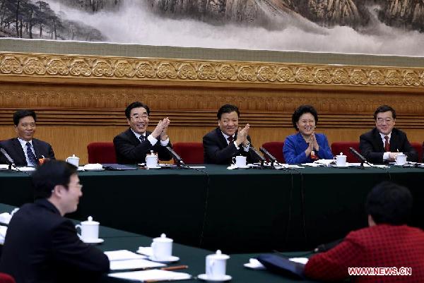 (TWO SESSIONS)CHINA-BEIJING-NPC-DISCUSSION-LIU YUNSHAN (CN)
