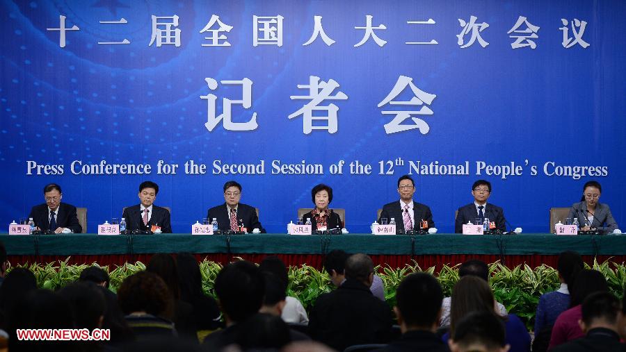 (TWO SESSIONS) CHINA-BEIJING-NPC-DEPUTIES-DUTY EXERCISE-PRESS CONFERENCE (CN)