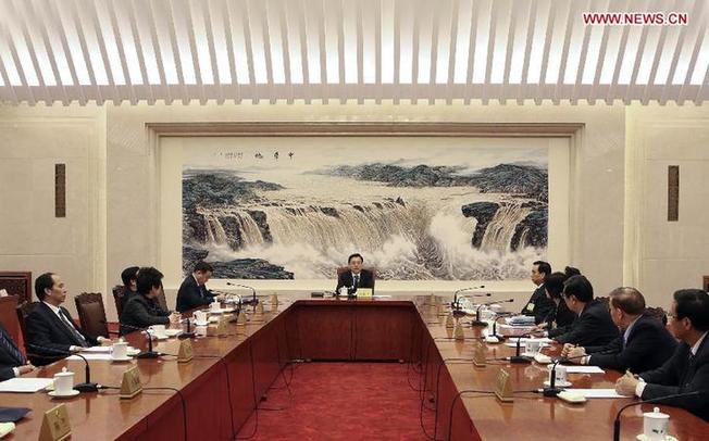 CHINA-BEIJING-NPC-STANDING COMMITTEE-MEETING-ZHANG DEJIANG (CN)