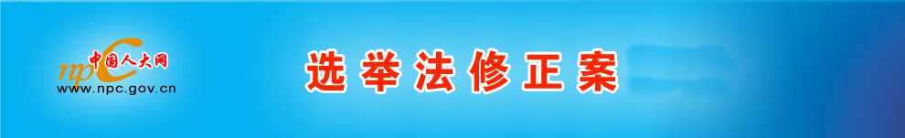 选举法修正案草案