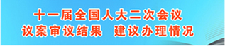 十一届全国人大二次会议 议案审议结果 建议办理情况