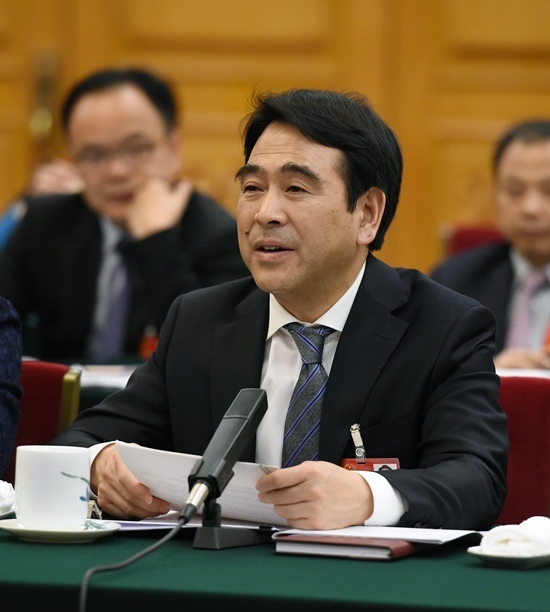 全国人大代表、浙商银行董事长沈仁康