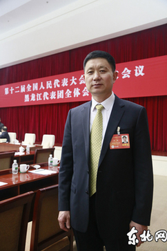 全国人大代表孙斌.东北网记者 魏义松 摄