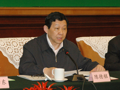 国家发改委副主任陈德铭