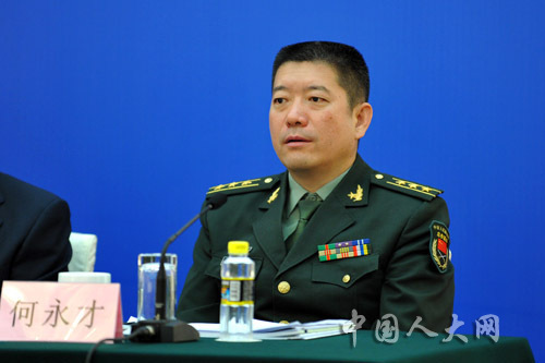 总参动员部参谋何永才