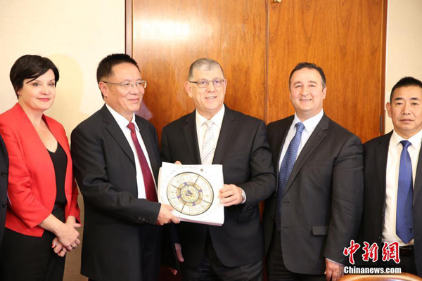 中国全国人大西藏代表团访问澳大利亚、新西兰
