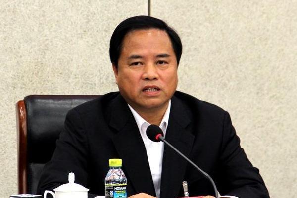 全国人大代表、海南省长刘赐贵发言。（毛雷摄）